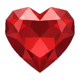 Heart ruby